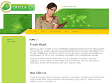 Tablet Screenshot of criela.com